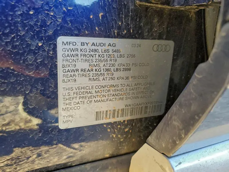 2024 AUDI Q5 PREMIUM 45  