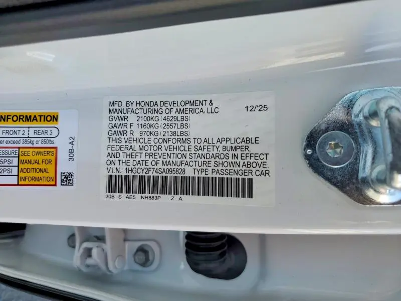 2025 HONDA ACCORD HYBRID SPORT-L  