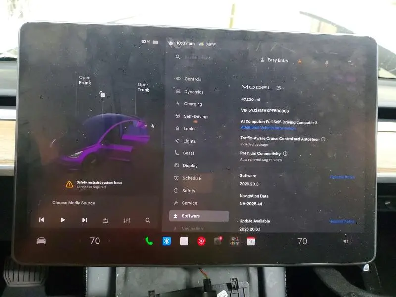 2023 TESLA MODEL 3   
