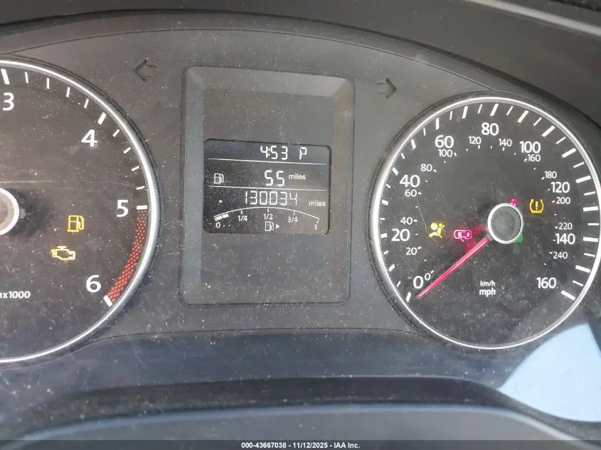 2012 VOLKSWAGEN JETTA 2.0L TDI