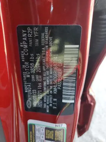 2024 HYUNDAI ELANTRA SEL  