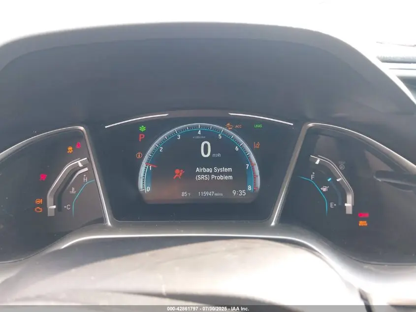2017 HONDA CIVIC EX