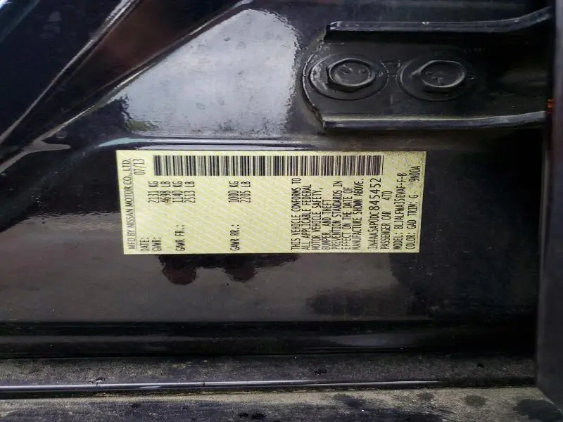 2013 NISSAN MAXIMA 3.5 S  