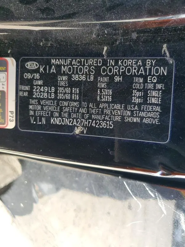 2017 KIA SOUL BASE  