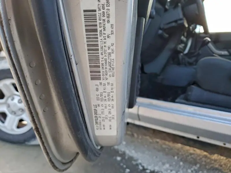 2012 JEEP WRANGLER SPORT  