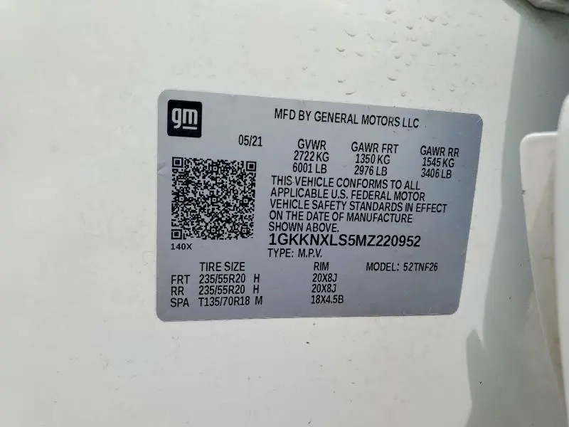 2021 GMC ACADIA DENALI  