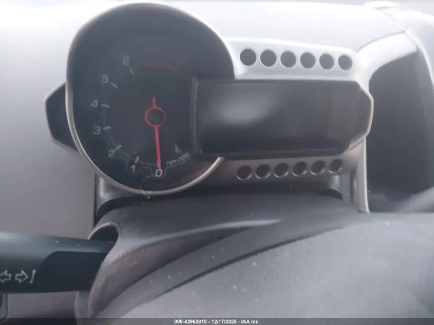 2016 CHEVROLET SONIC LTZ AUTO