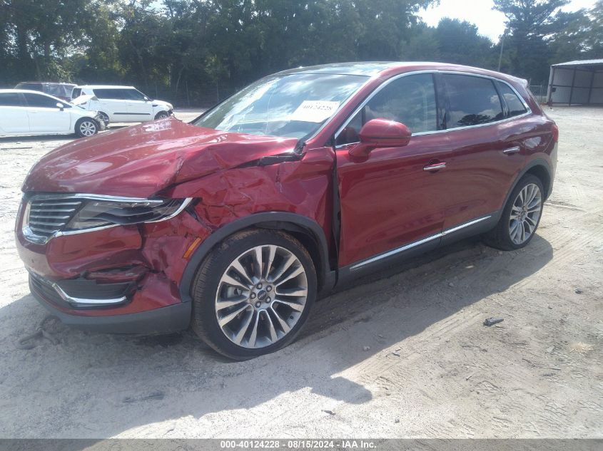 2018 LINCOLN MKX RESERVE