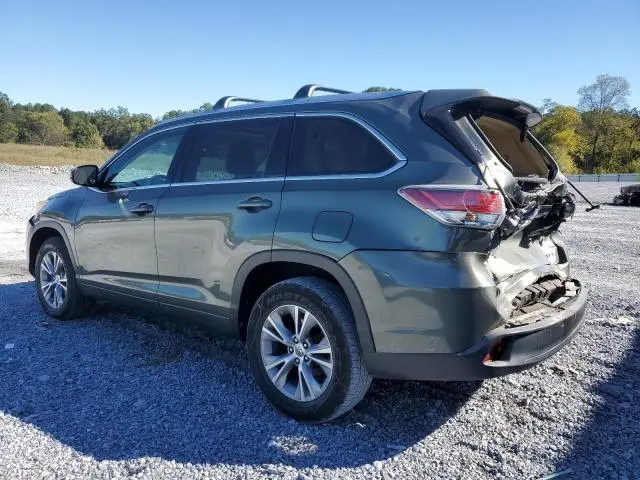 2015 TOYOTA HIGHLANDER XLE  