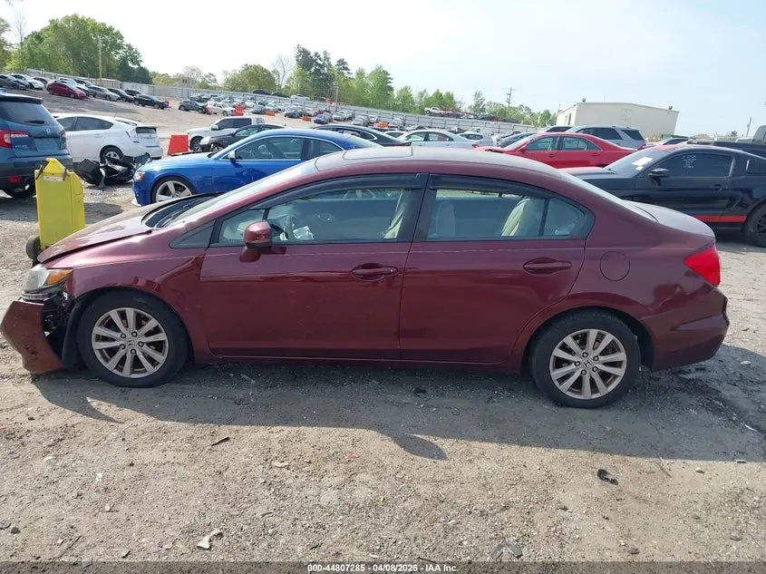 2012 HONDA CIVIC EX