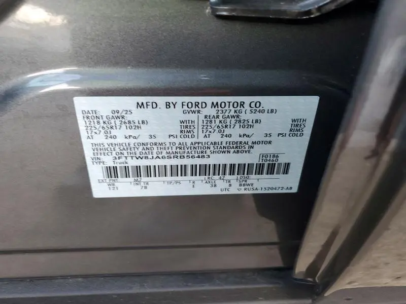 2025 FORD MAVERICK XLT  