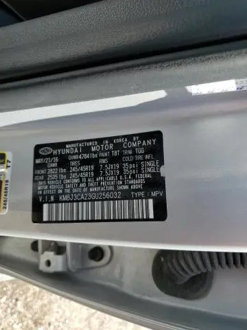 2016 HYUNDAI TUCSON LIMITED  