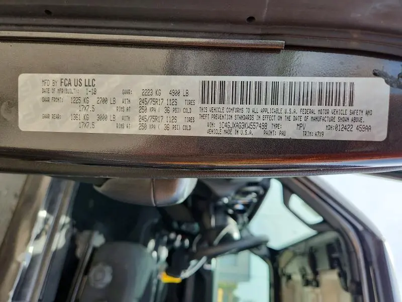 2019 JEEP WRANGLER SPORT  