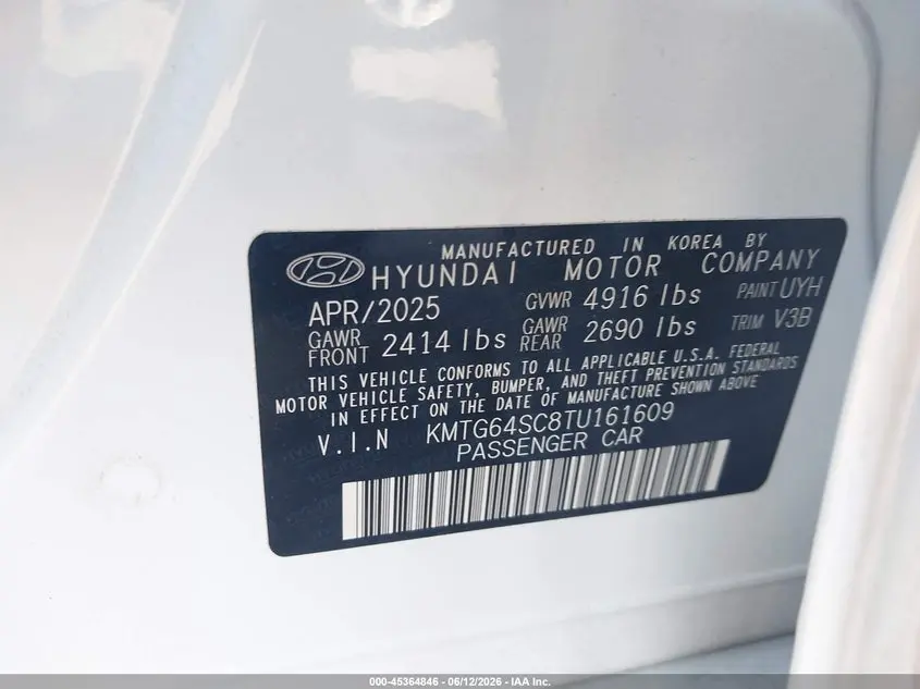 2026 GENESIS G70 2.5T AWD