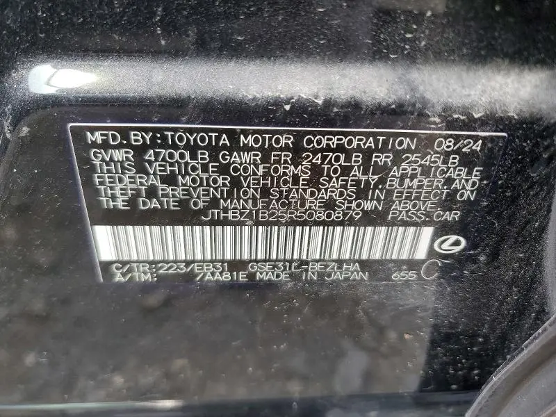 2024 LEXUS IS 350 F SPORT DESIGN  