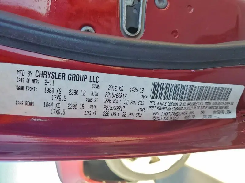 2011 JEEP COMPASS SPORT  