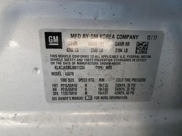 2018 BUICK ENCORE PREFERRED  