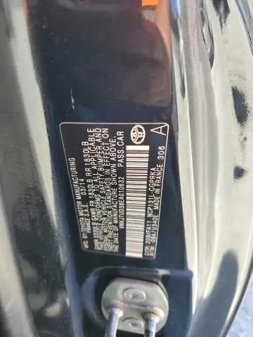2014 TOYOTA YARIS   