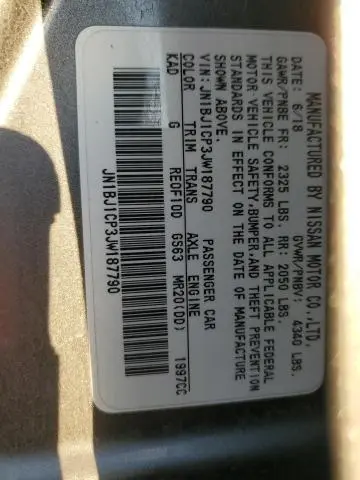 2018 NISSAN ROGUE SPORT S  