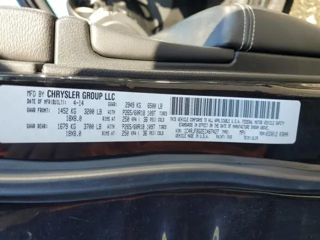 2014 JEEP GRAND CHEROKEE LIMITED  