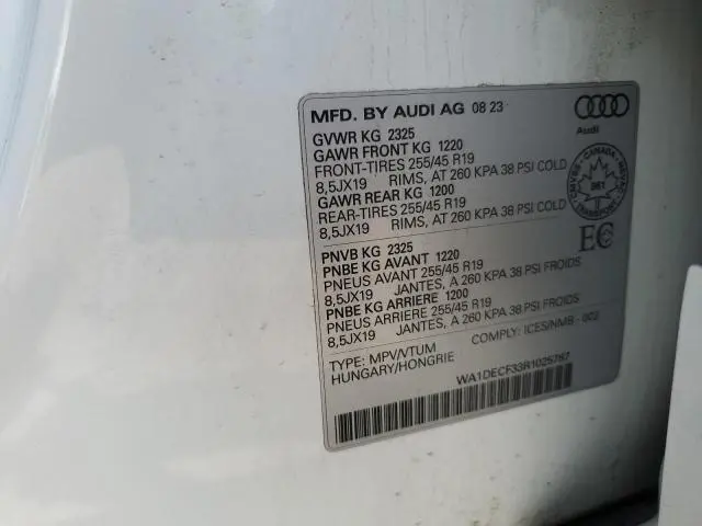 2024 AUDI Q3 PREMIUM S LINE 45  