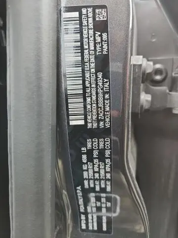 2017 JEEP RENEGADE LATITUDE  