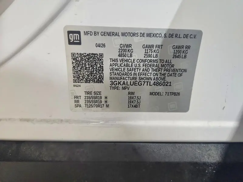 2026 GMC TERRAIN ELEVATION  