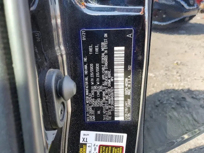 2021 TOYOTA HIGHLANDER PLATINUM  