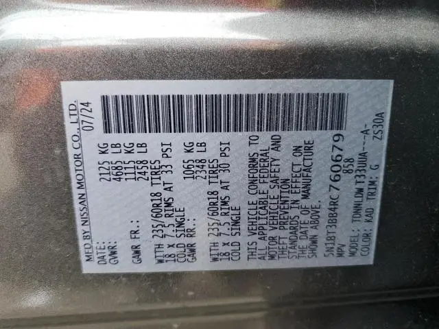 2024 NISSAN ROGUE SV  