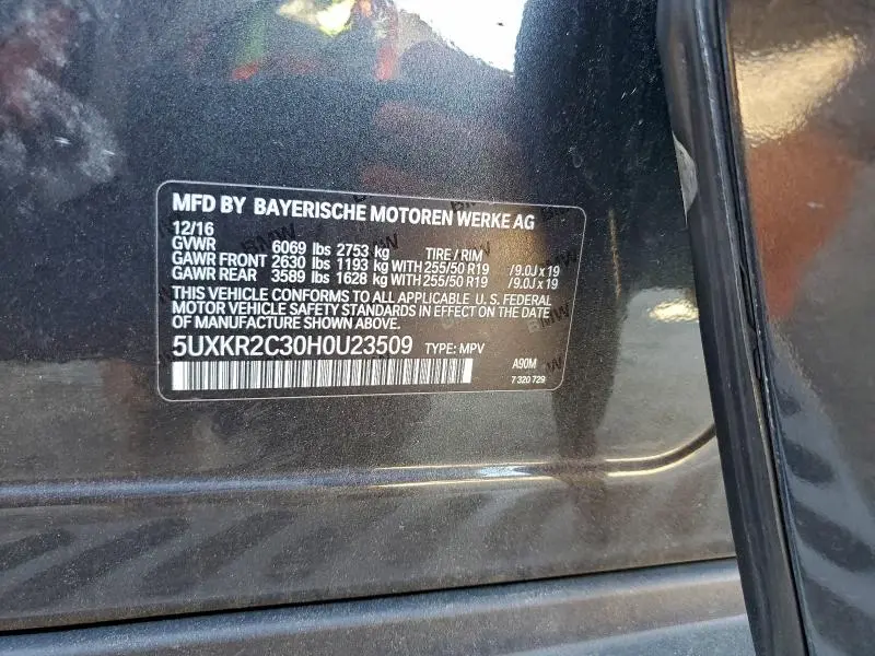 2017 BMW X5 SDRIVE35I  