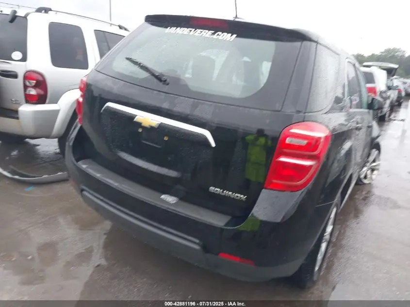 2016 CHEVROLET EQUINOX LS
