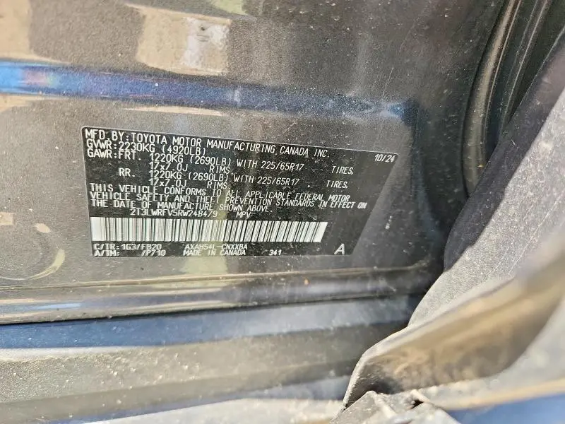 2024 TOYOTA RAV4 LE  