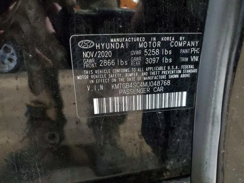 2021 GENESIS G80 2.5T  