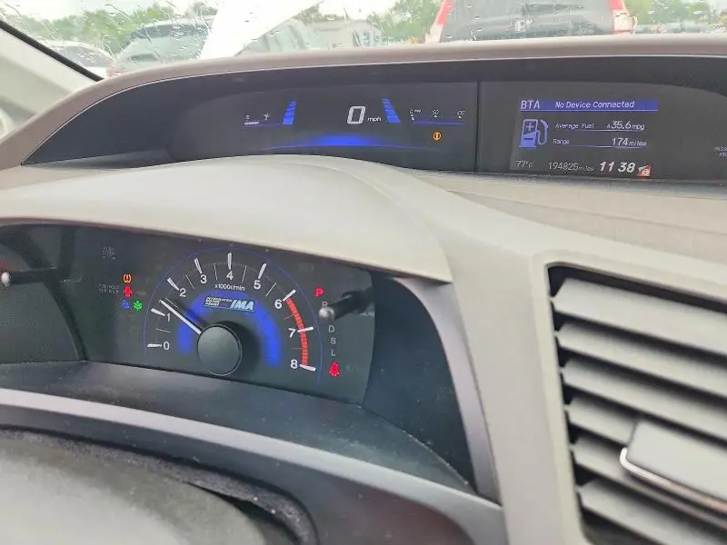 2012 HONDA CIVIC HYBRID  