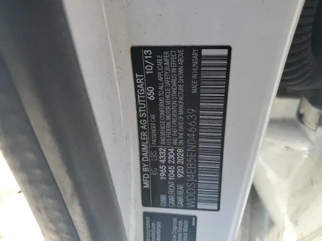 2014 MERCEDES-BENZ CLA 250  