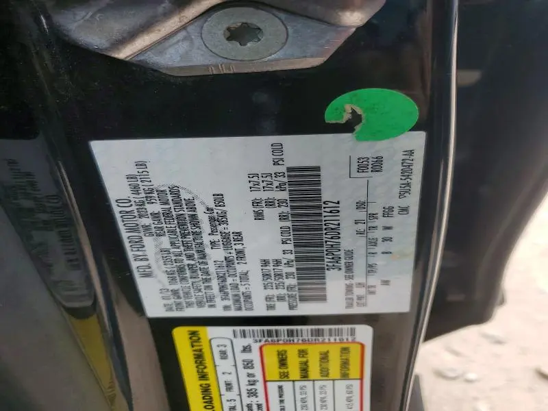 2013 FORD FUSION SE  