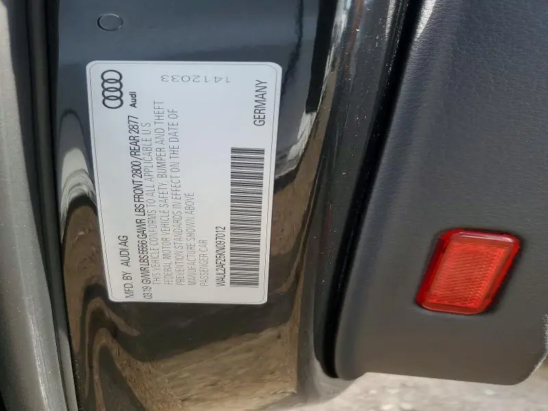 2019 AUDI A6 PREMIUM PLUS  