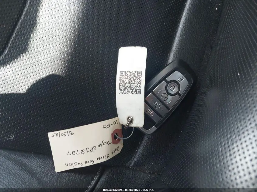 2019 FORD FUSION TITANIUM