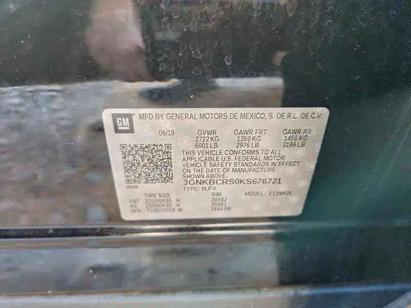 2019 CHEVROLET BLAZER 2LT  