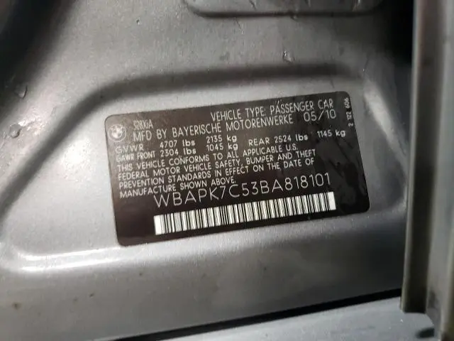 2011 BMW 328 XI  