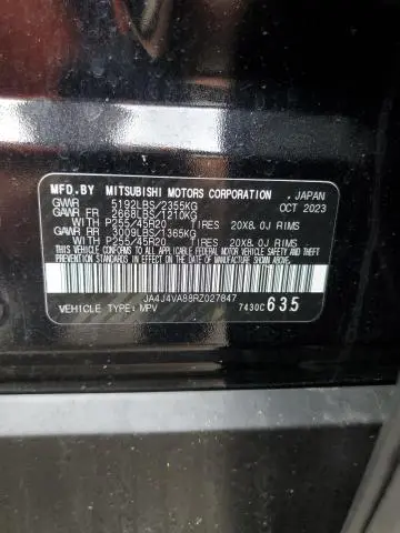 2024 MITSUBISHI OUTLANDER SE  
