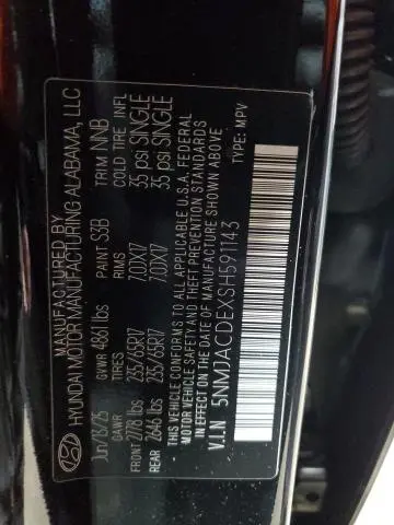 2025 HYUNDAI TUCSON SE  