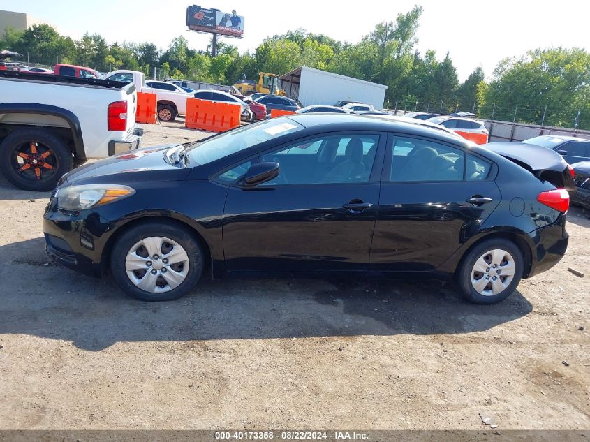 2014 KIA FORTE LX