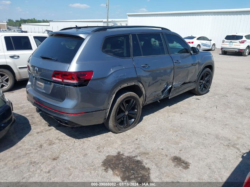 2023 VOLKSWAGEN ATLAS 3.6L V6 SEL R-LINE BLACK