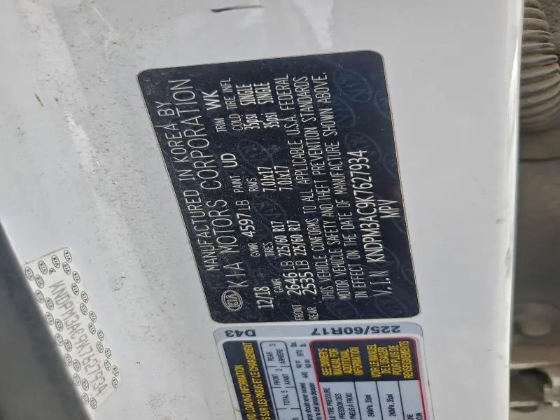 2019 KIA SPORTAGE LX  