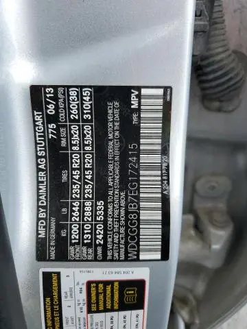 2014 MERCEDES-BENZ GLK 350 4MATIC  