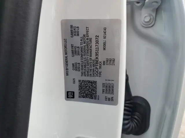 2025 CHEVROLET COLORADO   