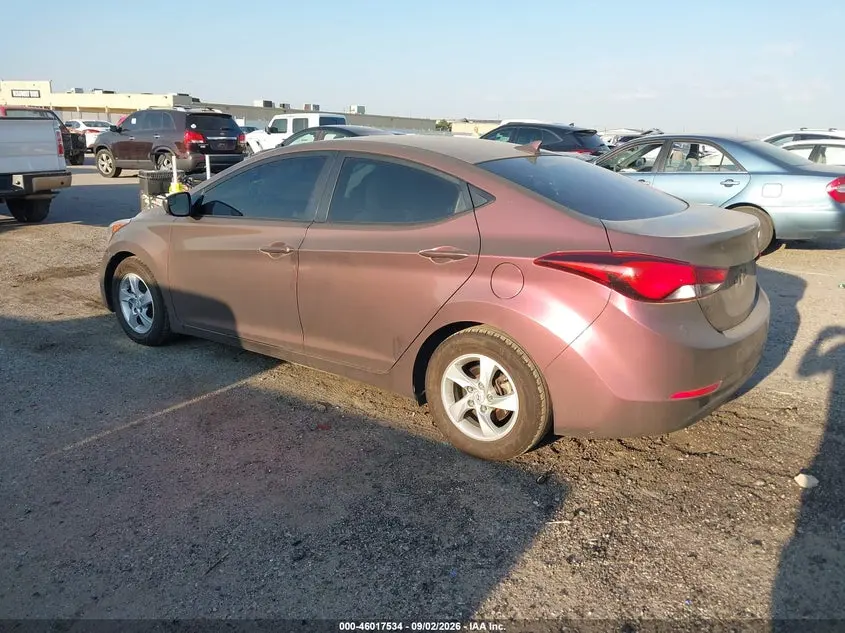 2015 HYUNDAI ELANTRA SE