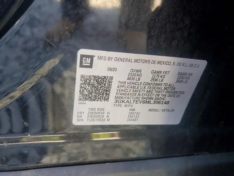 2021 GMC TERRAIN SLE  