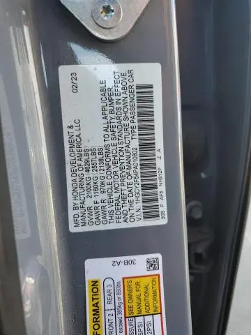 2023 HONDA ACCORD HYBRID SPORT  